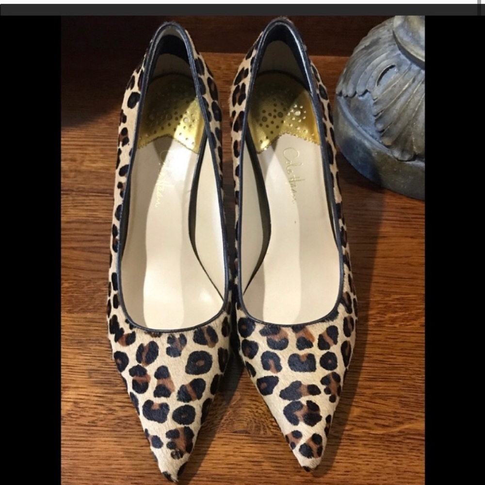 Gorgeous Cole Haan Leopard Pumps